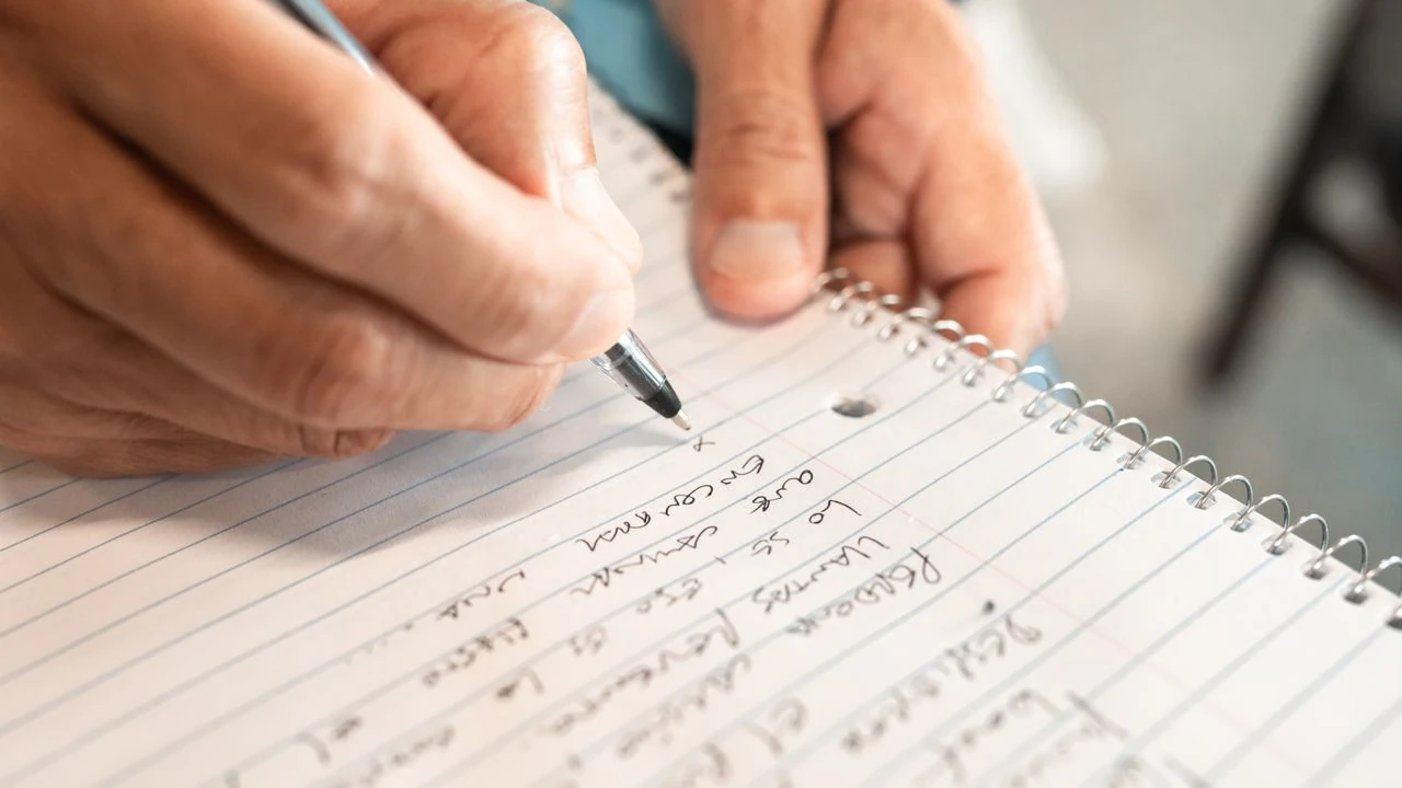 Nineteen Tickers in My Father's Handwriting